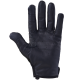 Перчатки для фитнеса WG-104, с пальцами, черный/красный