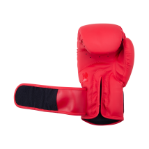Перчатки боксерские BGS-V010, красный, 10 oz
