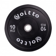 Набор черных бамперных дисков Voitto 10 кг (2 шт) - d51
